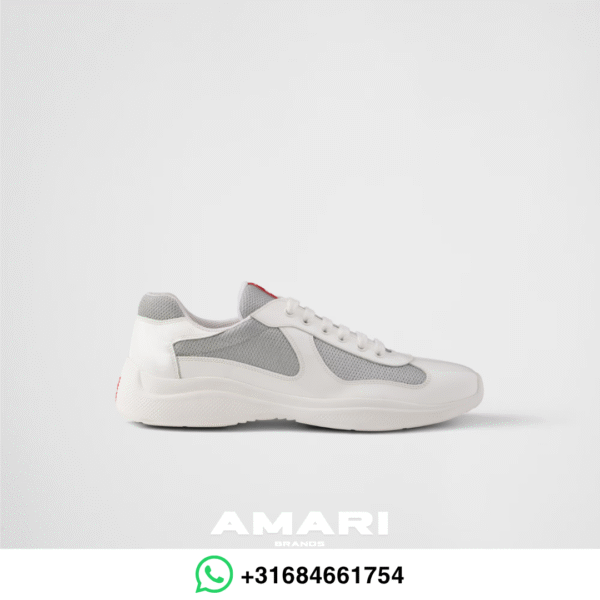 Prada - America's Cup Sneakers - Wit / Grijs
