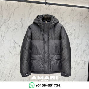 11 Louis Vuitton - Monogram Winterjas - Zwart