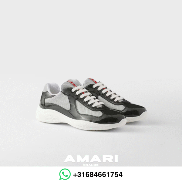 13 Prada - America's Cup Sneakers - Anthracite Gray