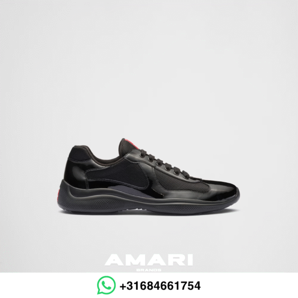 Prada - America's Cup Sneakers - Zwart