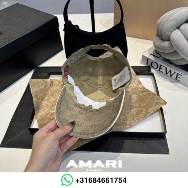 Gucci - Interlocking G baseball cap - Beige