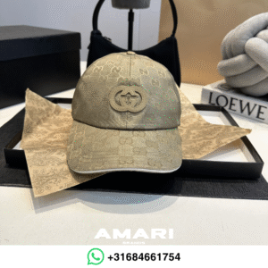 Gucci - Interlocking G baseball cap - Beige