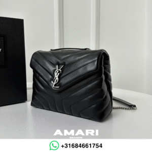 Saint Lauren - Crossbodytas met monogram - Zwart