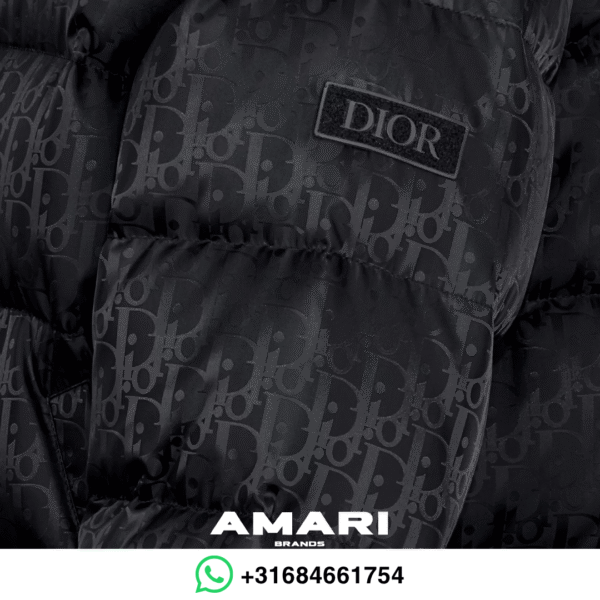 Dior – Donsjas met Oblique-motief – Zwart