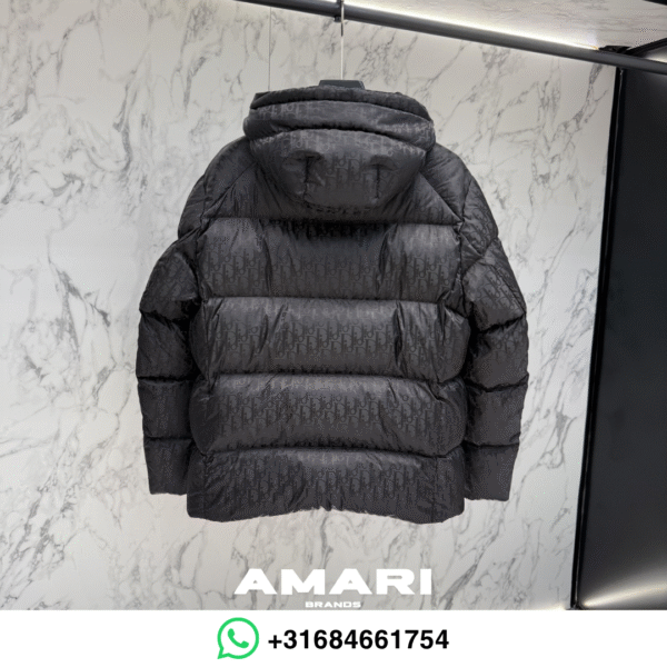 Dior - Winterjas met Oblique-motief - Zwart