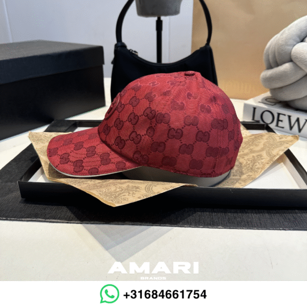 Gucci - Interlocking G baseball cap - Rood