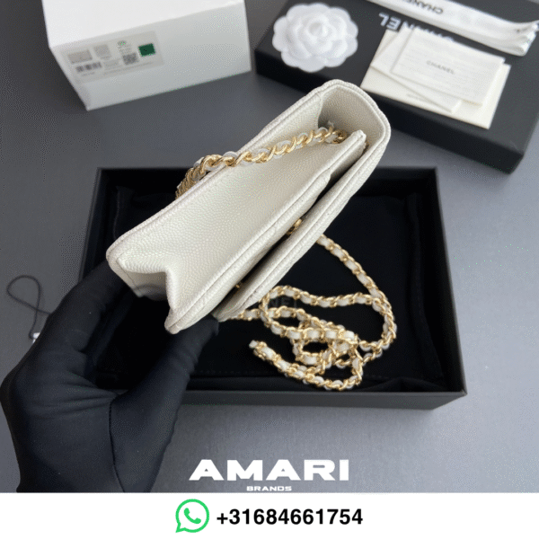 Chanel - Classic Women Bag - Wit