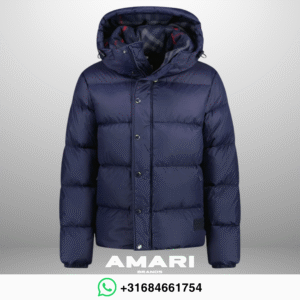 4 Burberry - Halsby Puffer Down Jacket 2025 Edition - Navy Blue