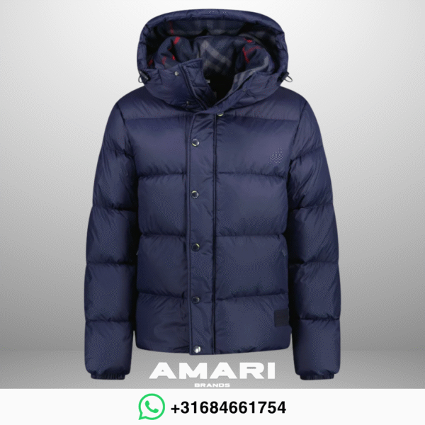Burberry - Halsby Puffer Down Jacket 2025 Edition - Navy Blue