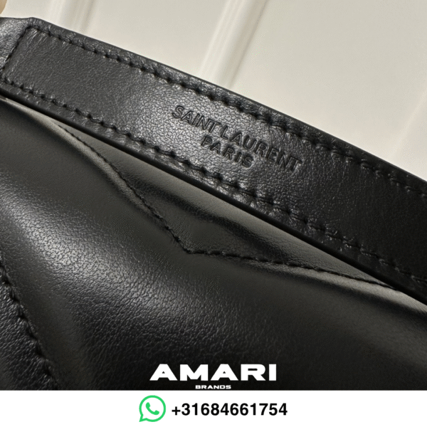 Saint Lauren - Crossbodytas met monogram - Zwart