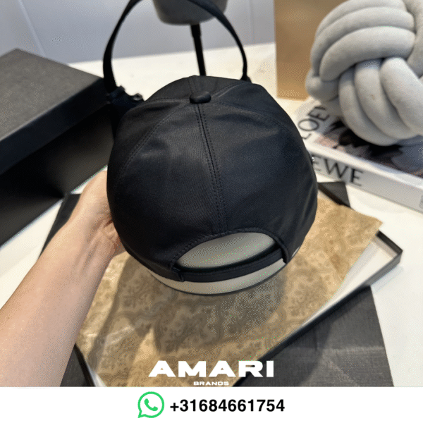 Prada - Re-Nylon baseball cap - Logo Zijkant - Zwart