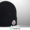 5 Moncler - Wool Beanie - Zwart