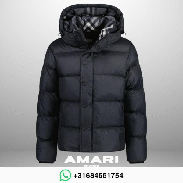Burberry - Halsby Puffer Down Jacket 2025 Edition - Zwart