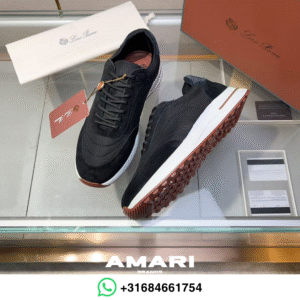 6 Loro Piana - Week End Walk Sneaker - Zwart