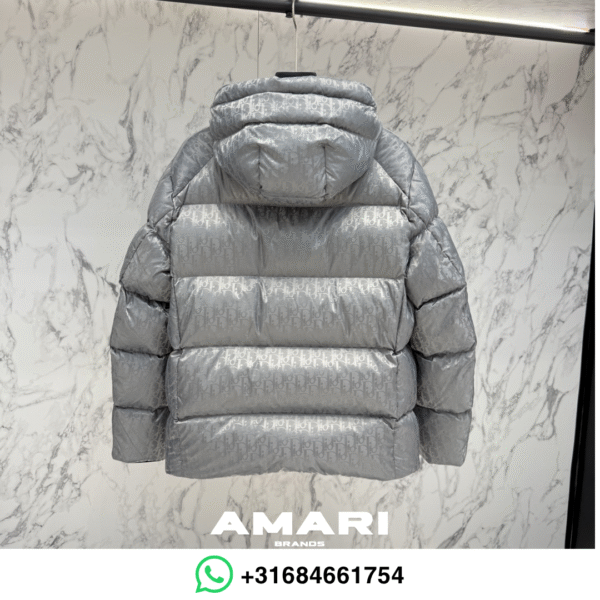 Dior - Winterjas met Oblique-motief - Grijs