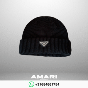 Prada - Wool Beanie - Zwart